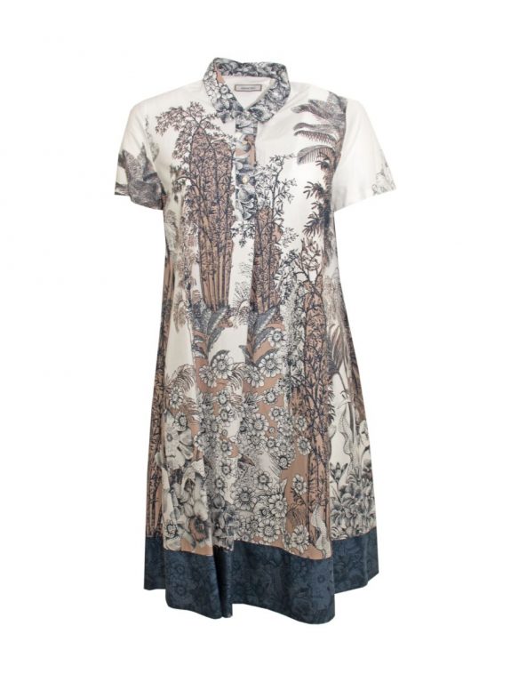 Elena Miro Dress print cotton