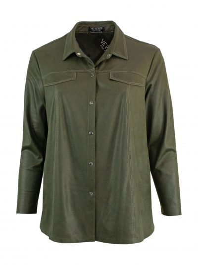 Verpass faux leather shirt jacket shacket curvy size