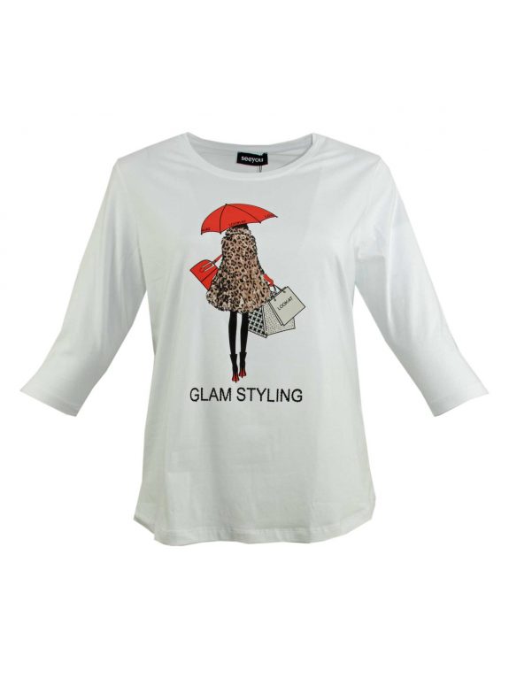 seeyou Shirt Glam Style Baumwolle große Größen online