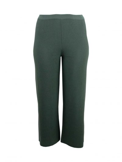 Verpass Knit Marlene Pants green plus size fashion online